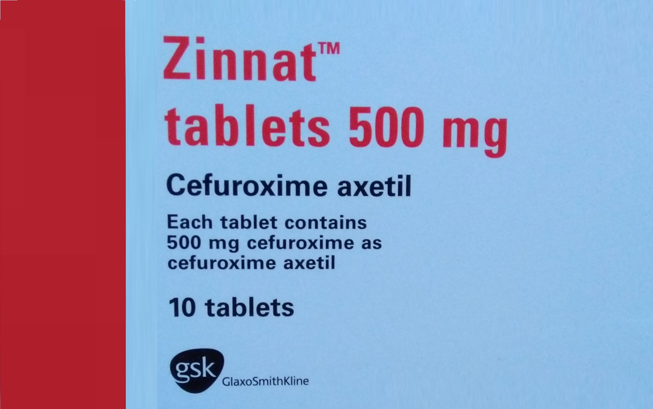 Zinnat Tablets 500mg